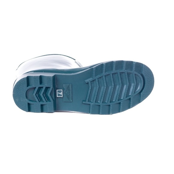 Women's Rubber Rain Boots,  Army Green 11'' Rainboots - Picture 3 of 3